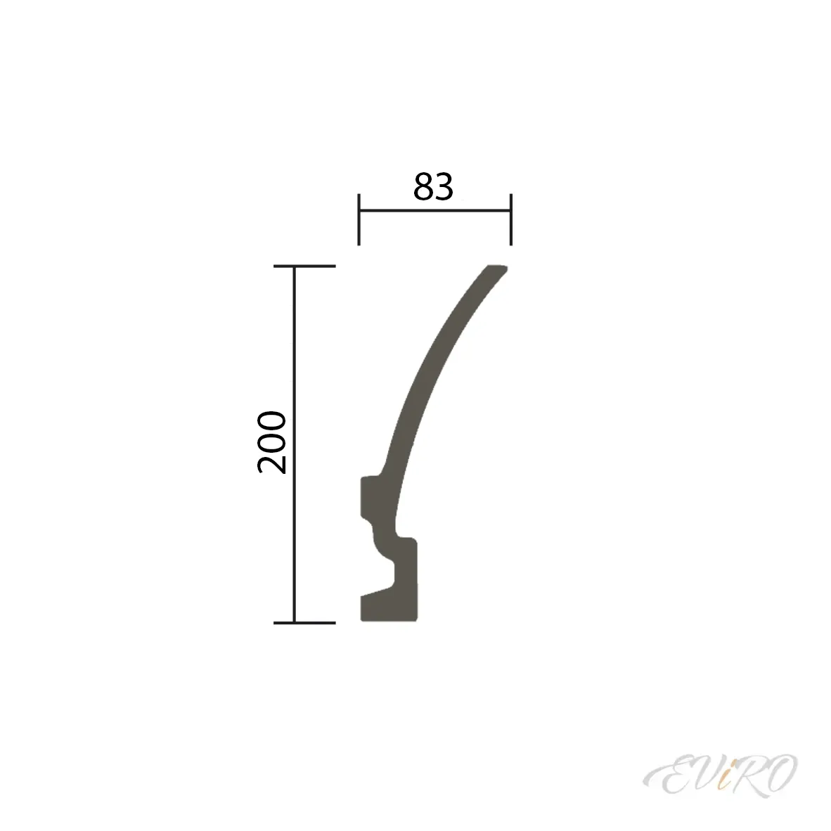 Карниз EViRO Модель 1.50.622