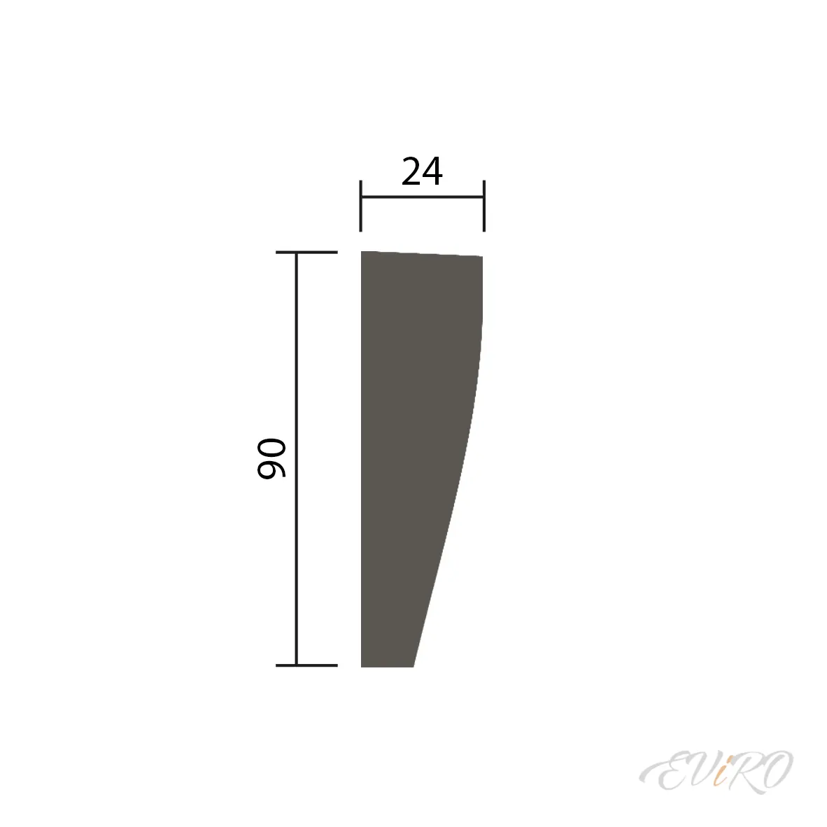 Молдинг EViRO Модель 1.51.387