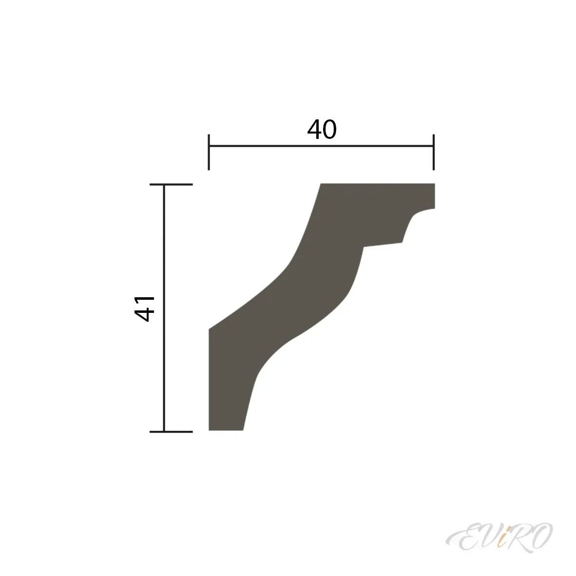 Карниз EViRO Модель 1.50.150