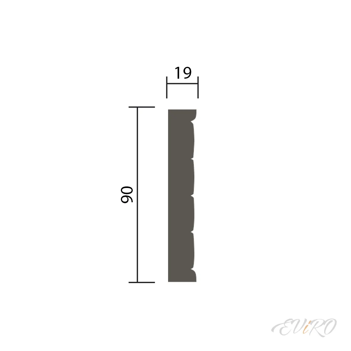 Молдинг EViRO Модель 1.51.316