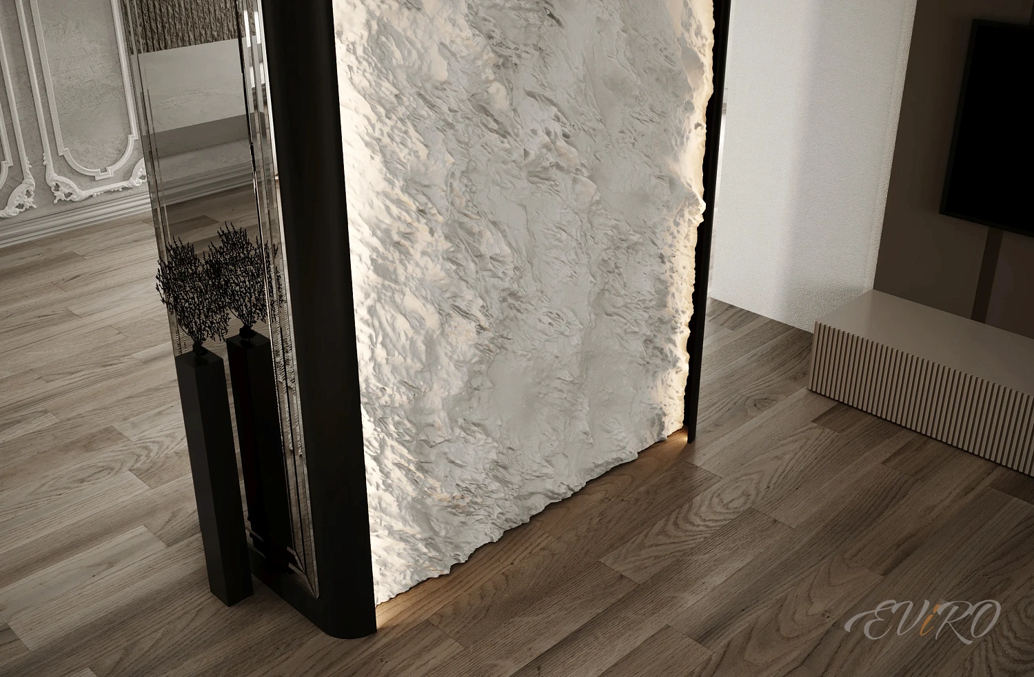 Гипсовая 3D панель EViRO Stone Slab