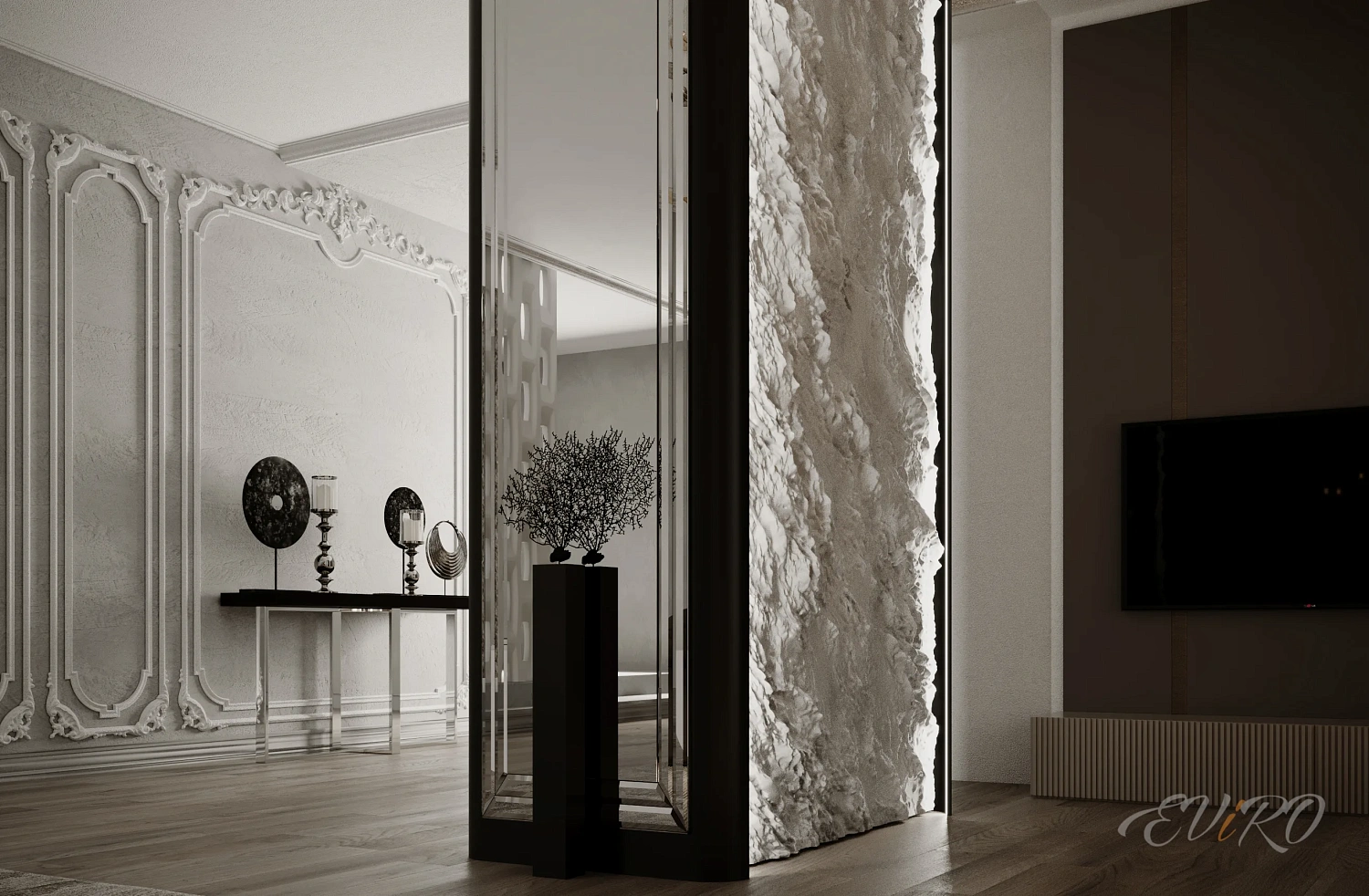 Гипсовая 3D панель EViRO Stone Slab