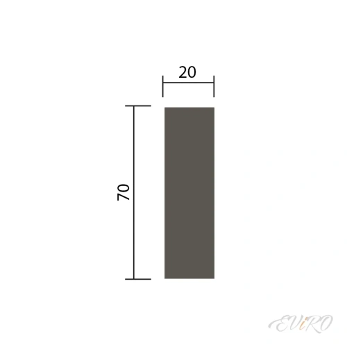 Молдинг EViRO Модель 1.51.804