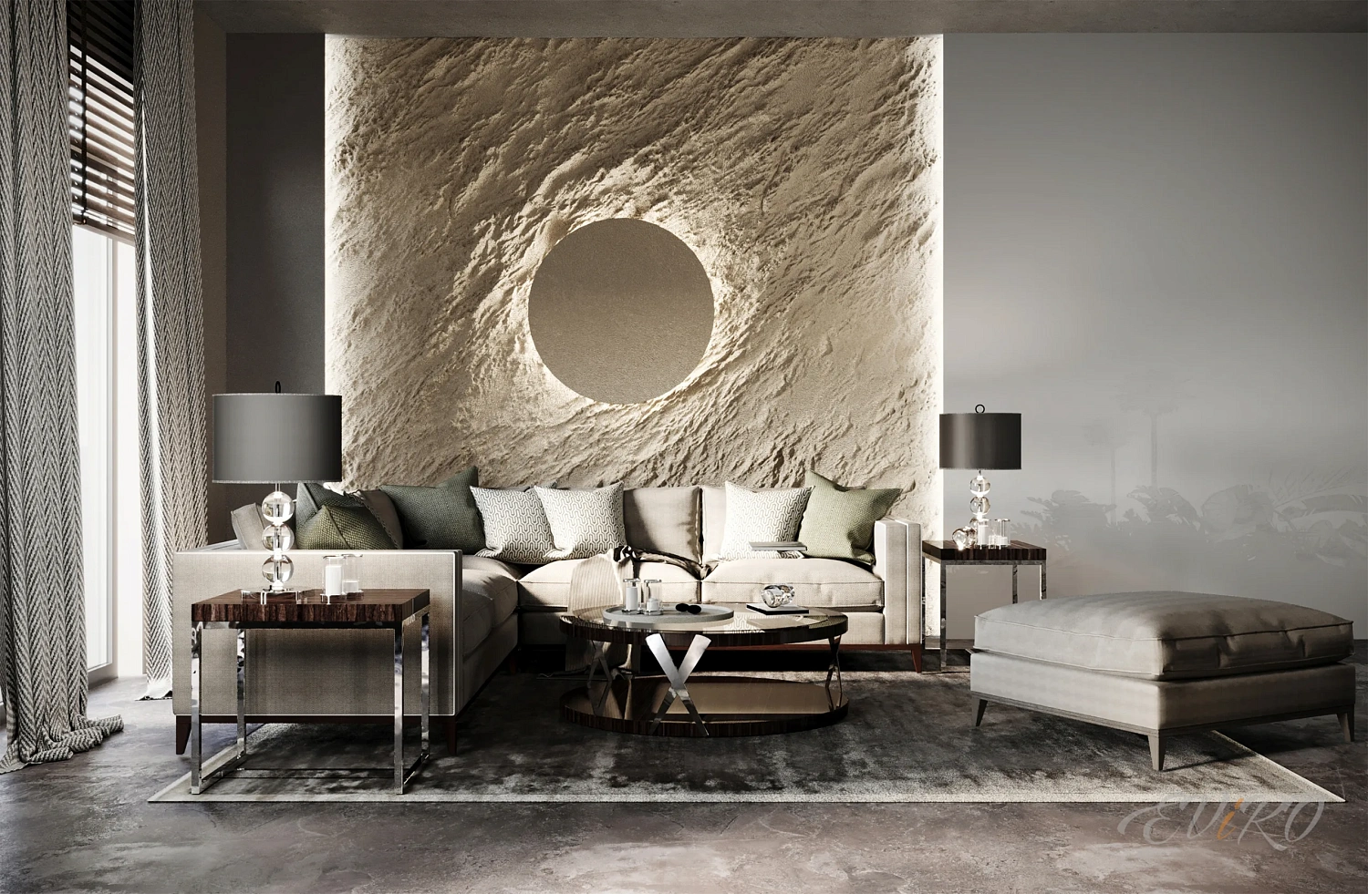 Гипсовая 3D панель EViRO Stone Slab