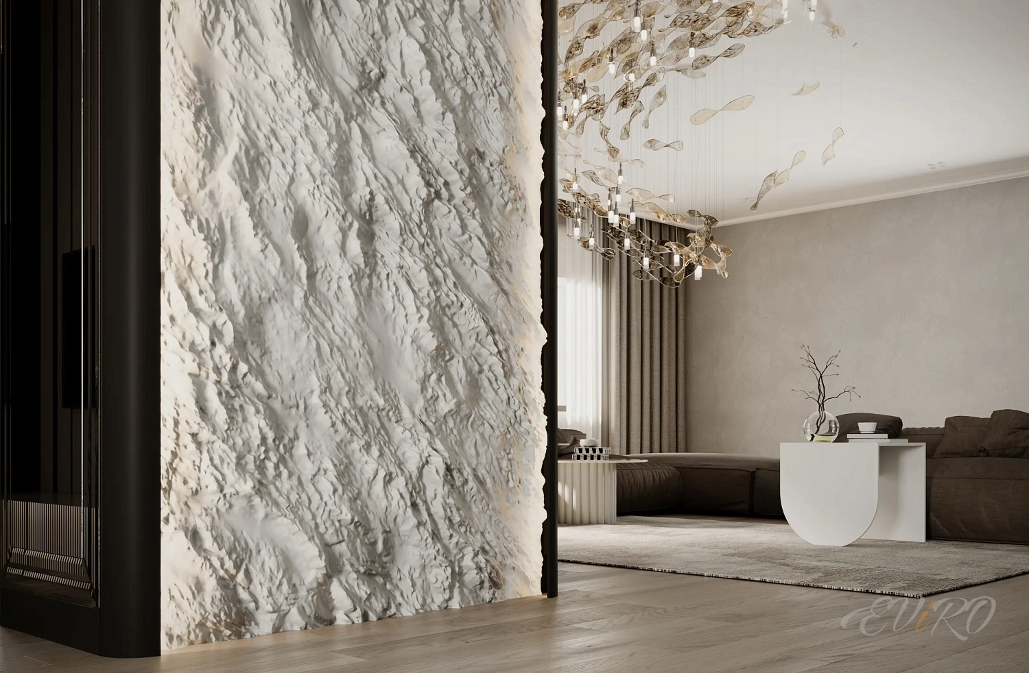 Гипсовая 3D панель EViRO Stone Slab